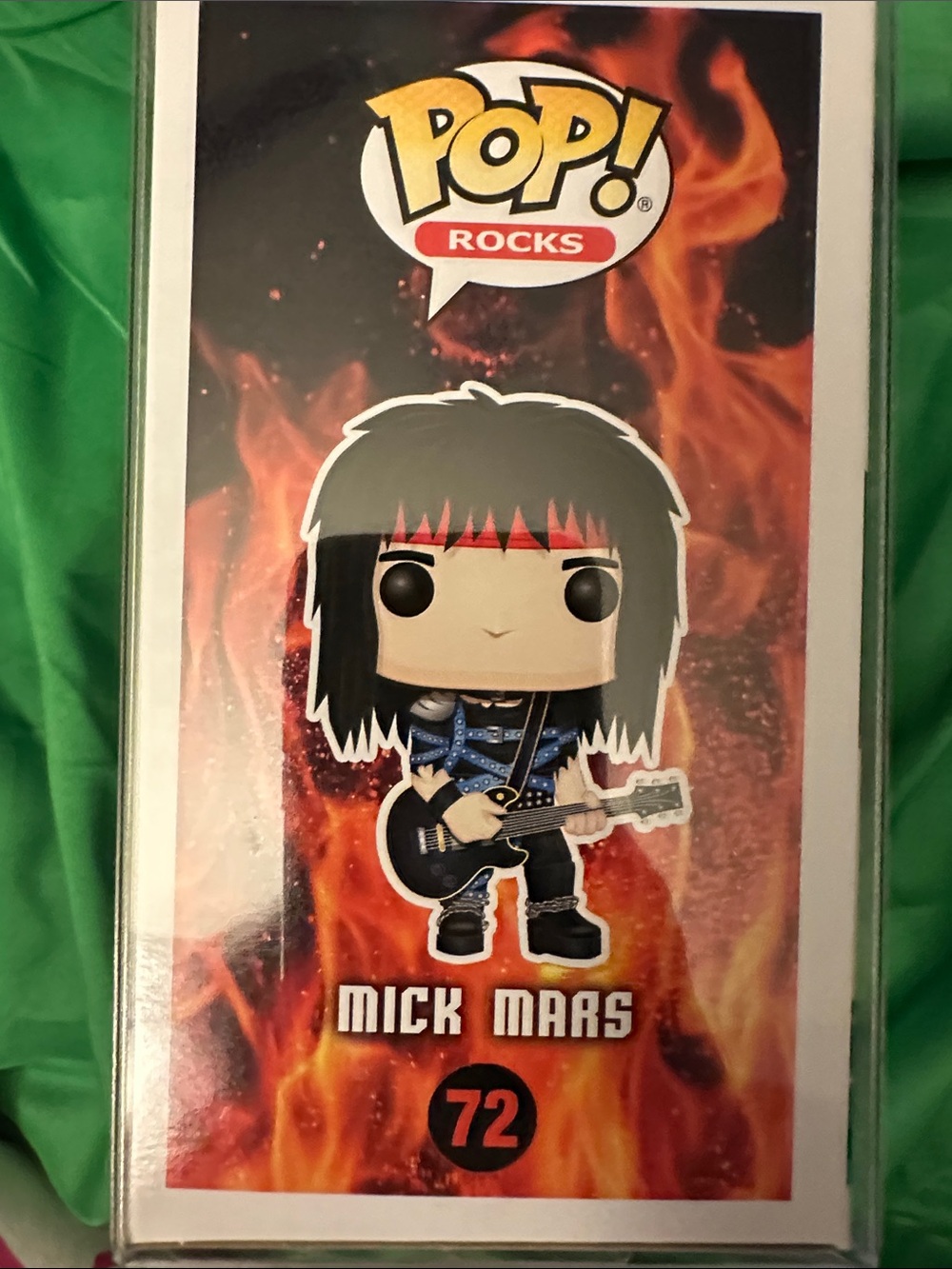 Funko Pop! Rocks Mötley Crüe Mick Mars Vinyl Figure - Black, Red - Picture 8 of 10